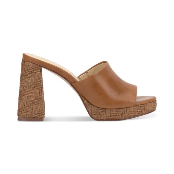 Jessica Simpson Women's Kameena Block-Heel Slip-on Sandals - Picture 2 of 4